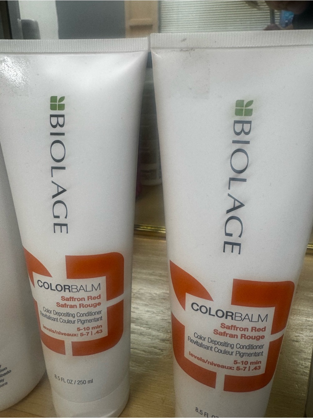 Biolage ColorBalm Saffron Red Color-Depositing Conditioner - Saffron Red